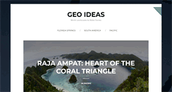 Desktop Screenshot of geoideas.net